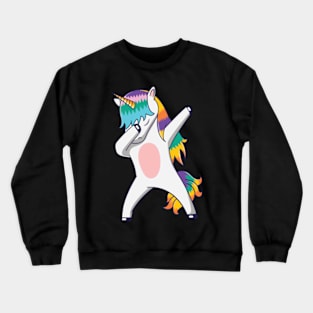 Dabbing Unicorn Crewneck Sweatshirt